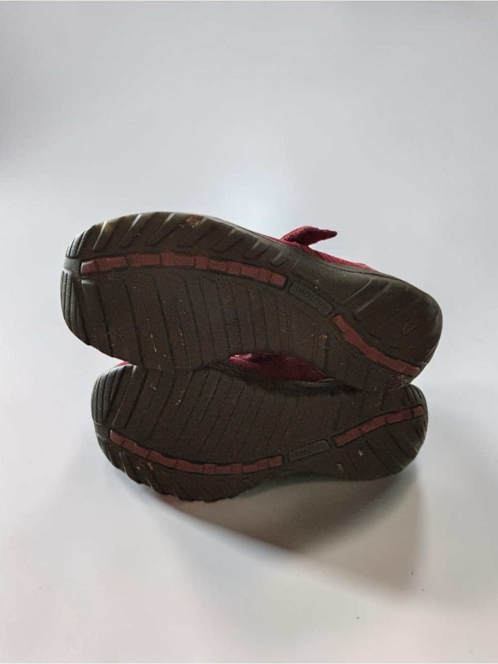 Lands’ End Burgundy Suede Mary Jane Walking Shoes Women’s 7 - Picture 9 of 12